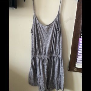 Gray Romper